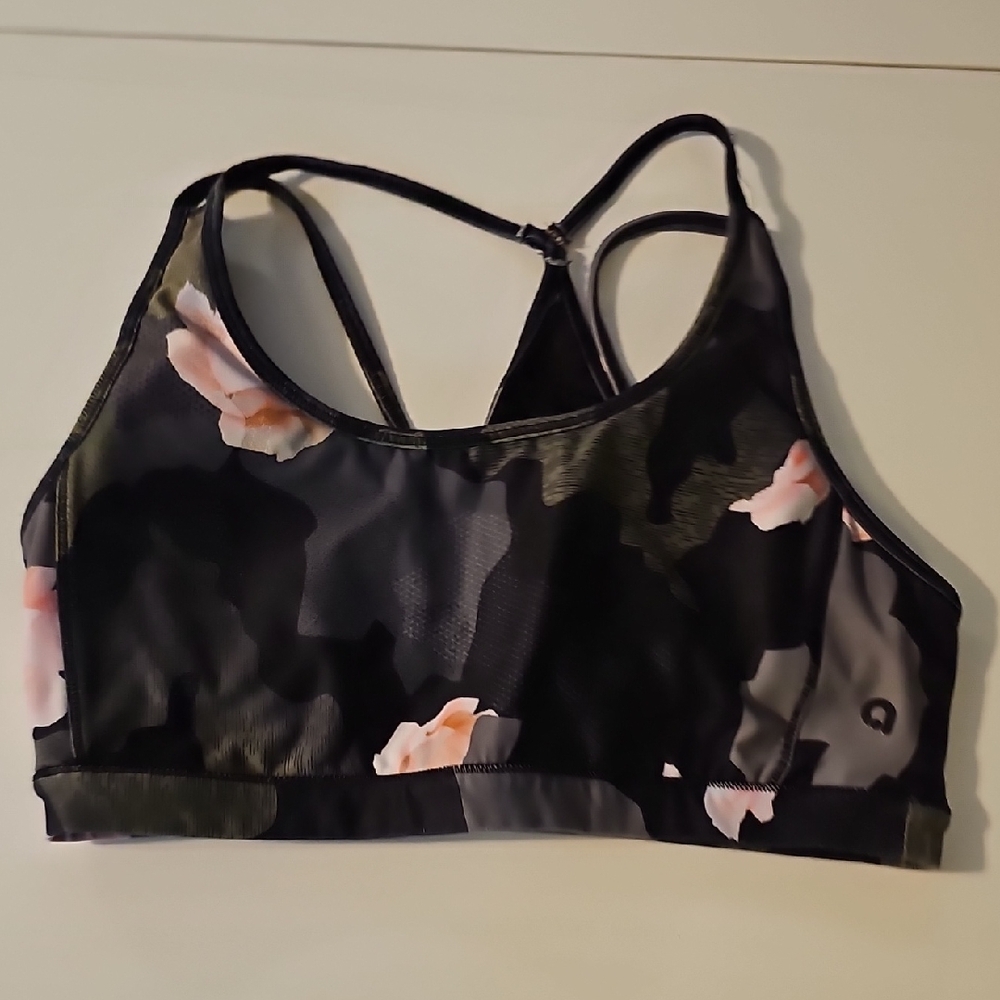 Camouflage Floral Sports Bra